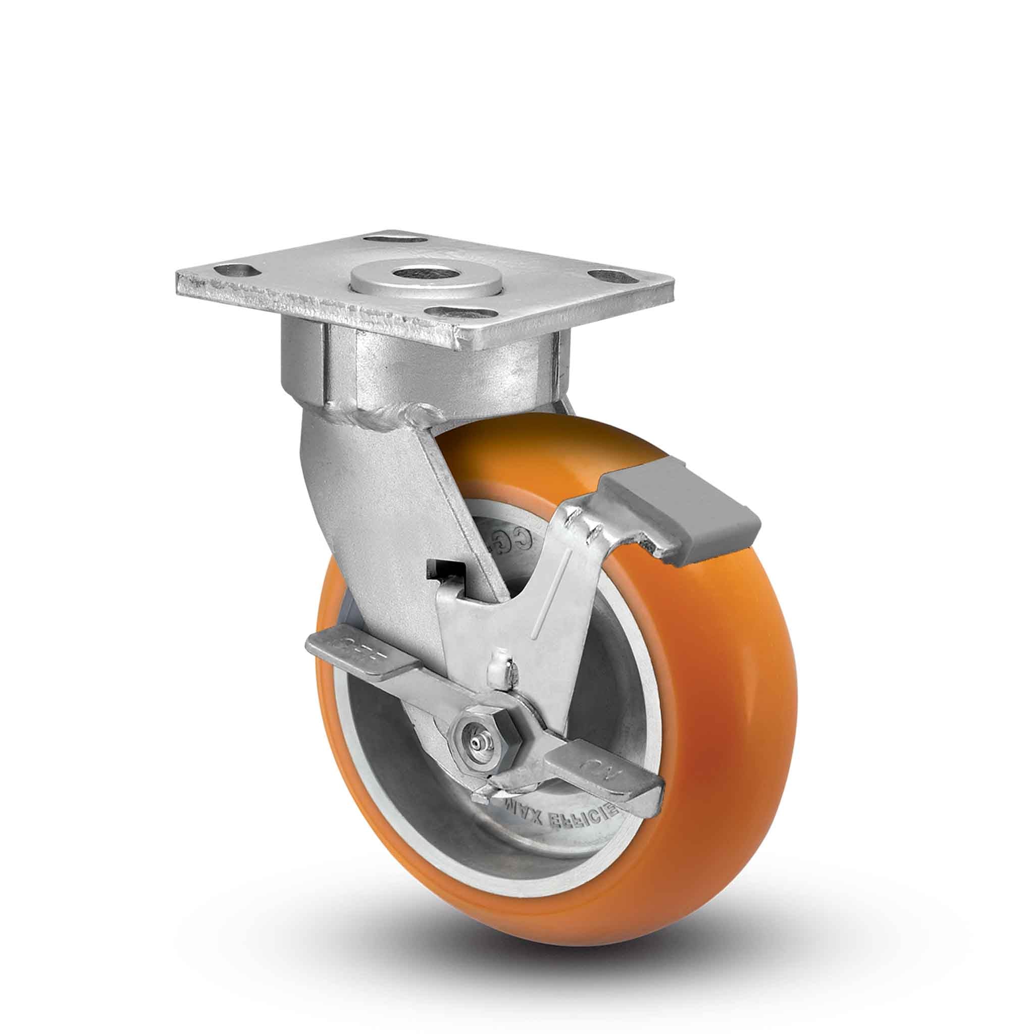 Side MAX-Efficiency | Maintenance-Free 48XOB42S-TB Orange Wheel 4\